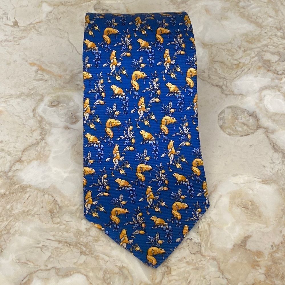 Alain Figaret Paris 100% Silk Handmade Tie